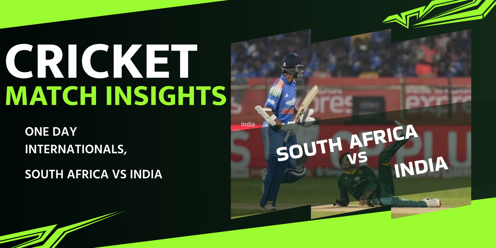 South Africa vs India match scorecard