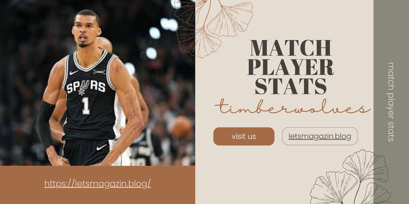 Timberwolves vs San Antonio Spurs Match Player Stats