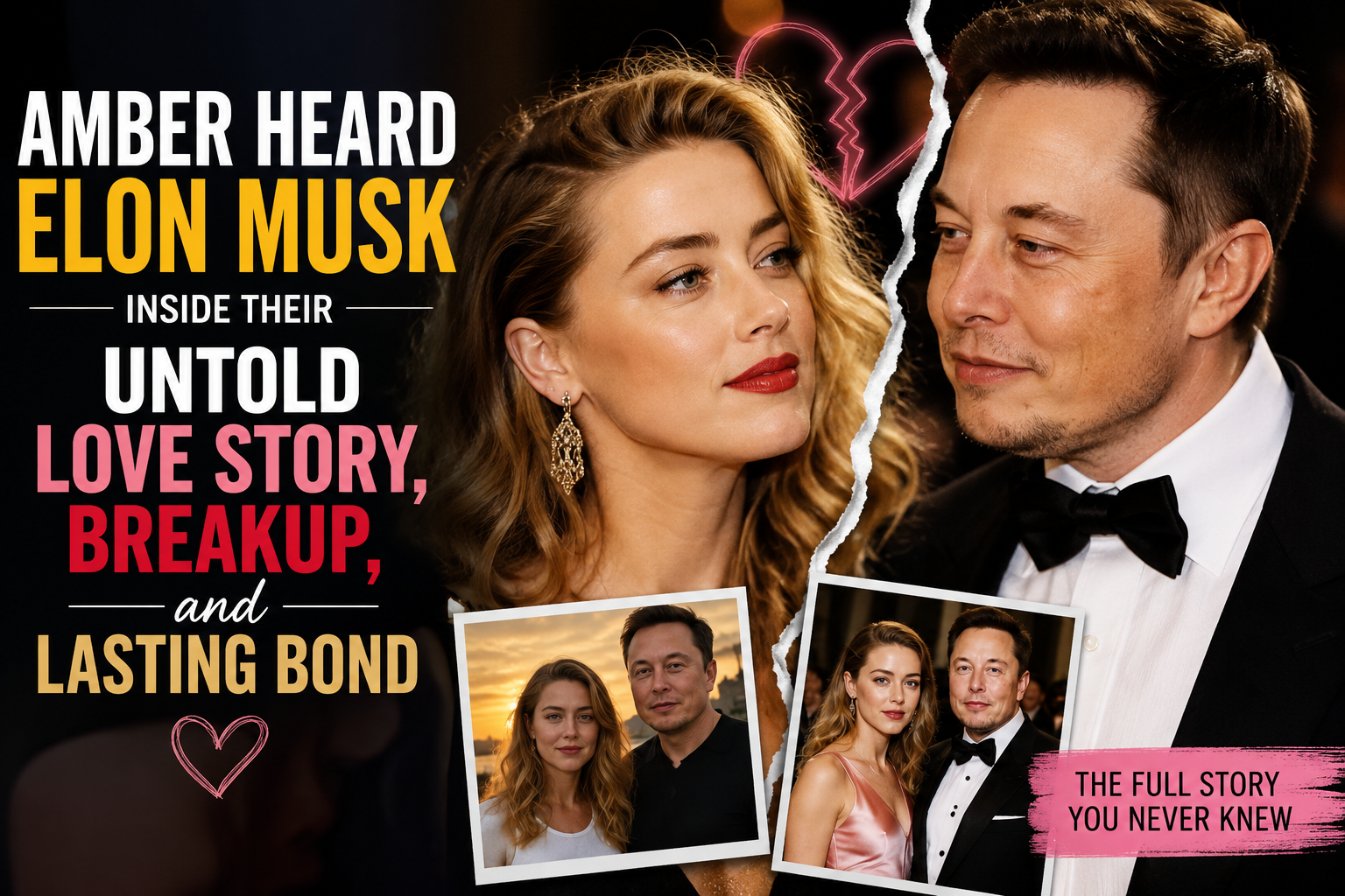 Amber Heard Elon Musk Inside Their Untold Love Story, Breakup, and Lasting Bond